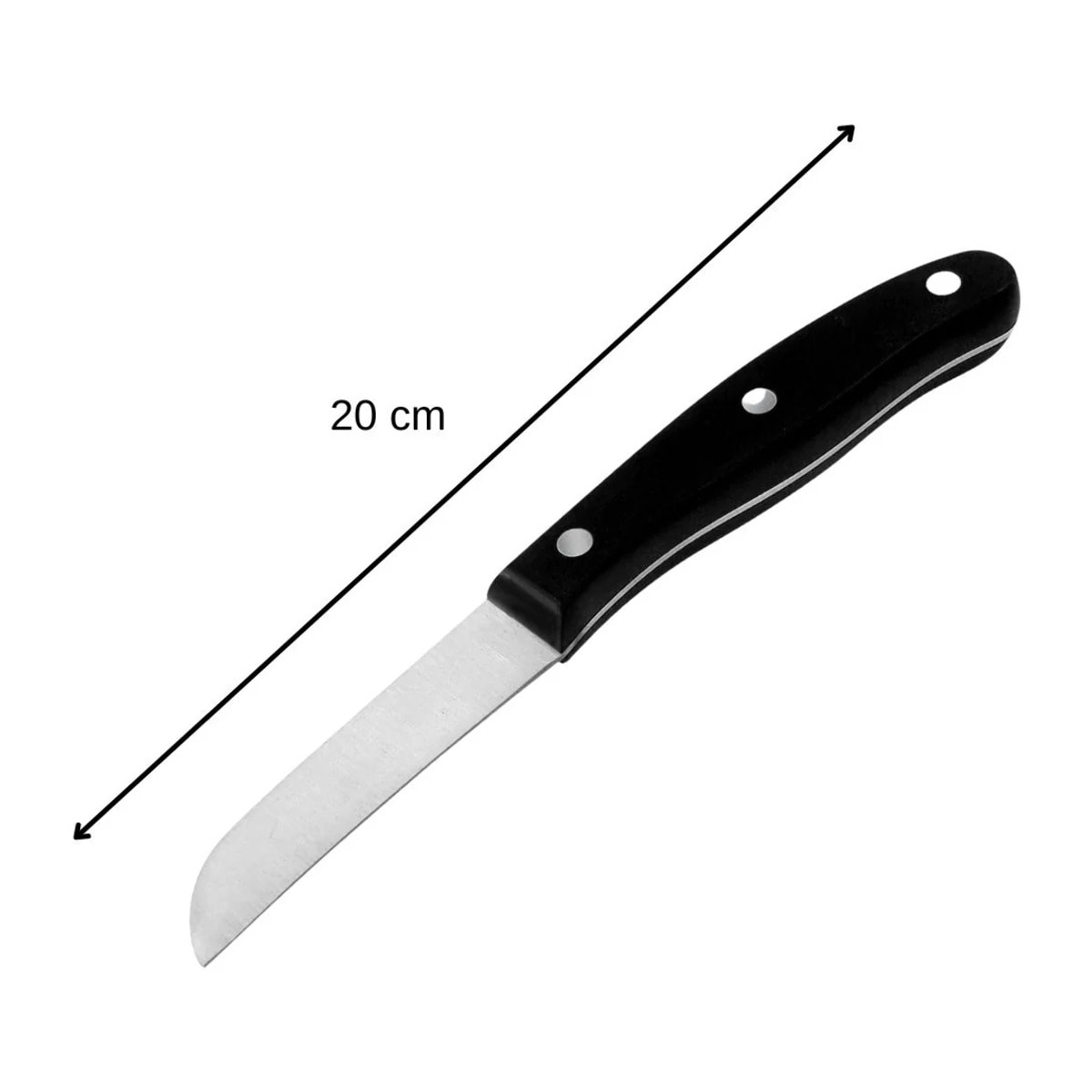 Ensemble de 3 couteaux de cuisine 20, 22 et 26 cm Nirosta Fit
