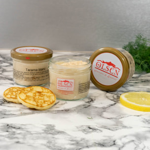 3 x Taramas blancs nature - 3x90g - France