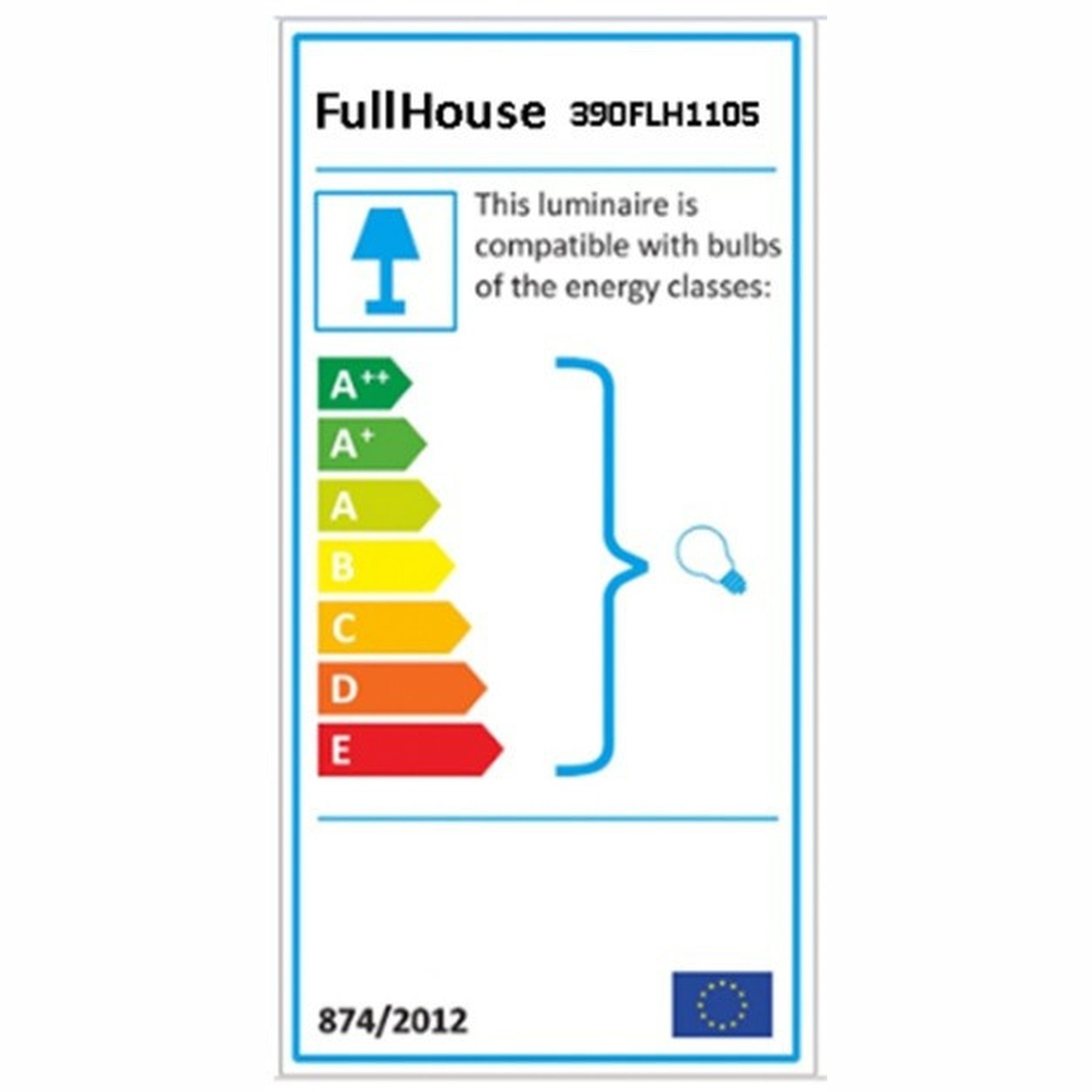 Lámpara de pie con Estructura de MDF color Negro Blanco