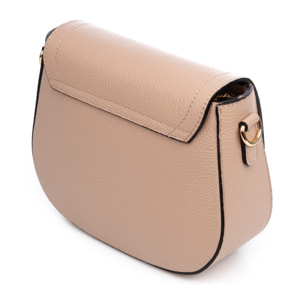 Barone bolso bandolera mujer, piel auténtica Dollaro.