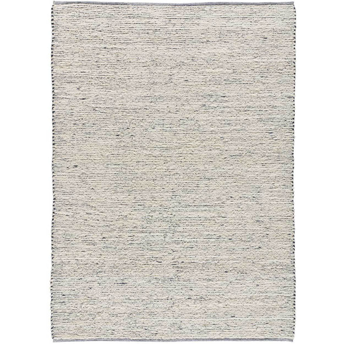 REIMAGINE Alfombra de algodÃ³n reciclado en blanco, varias medidas disponibles