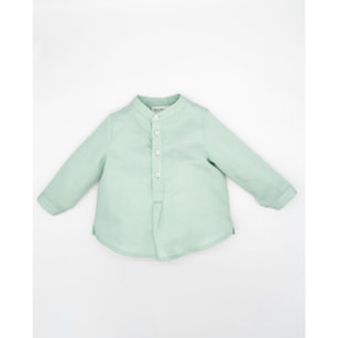 CAMISA LINO VERDE