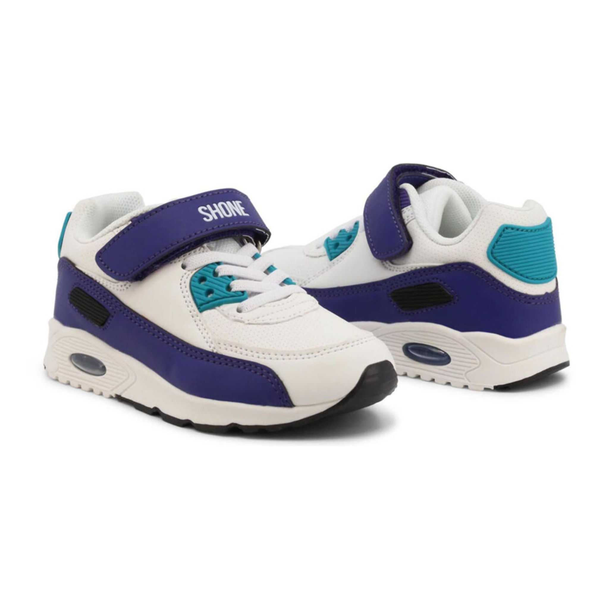 Zapatillas Sneaker para Niña - Shone 005-001-v White/Purple