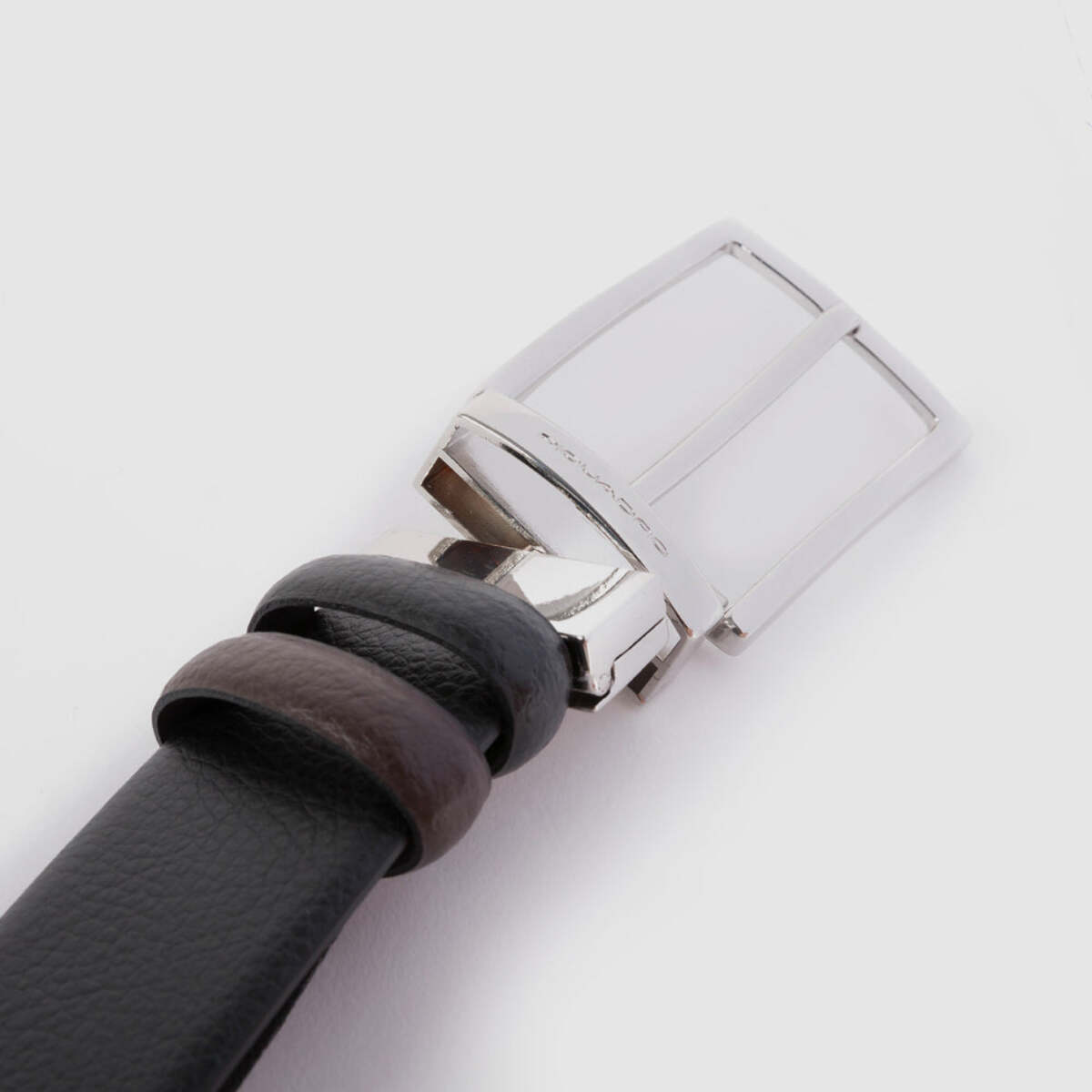 Piquadro Cintura uomo reversibile in pelle