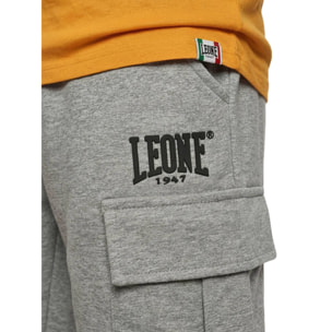 Bermuda cargo da uomo con logo piccolo