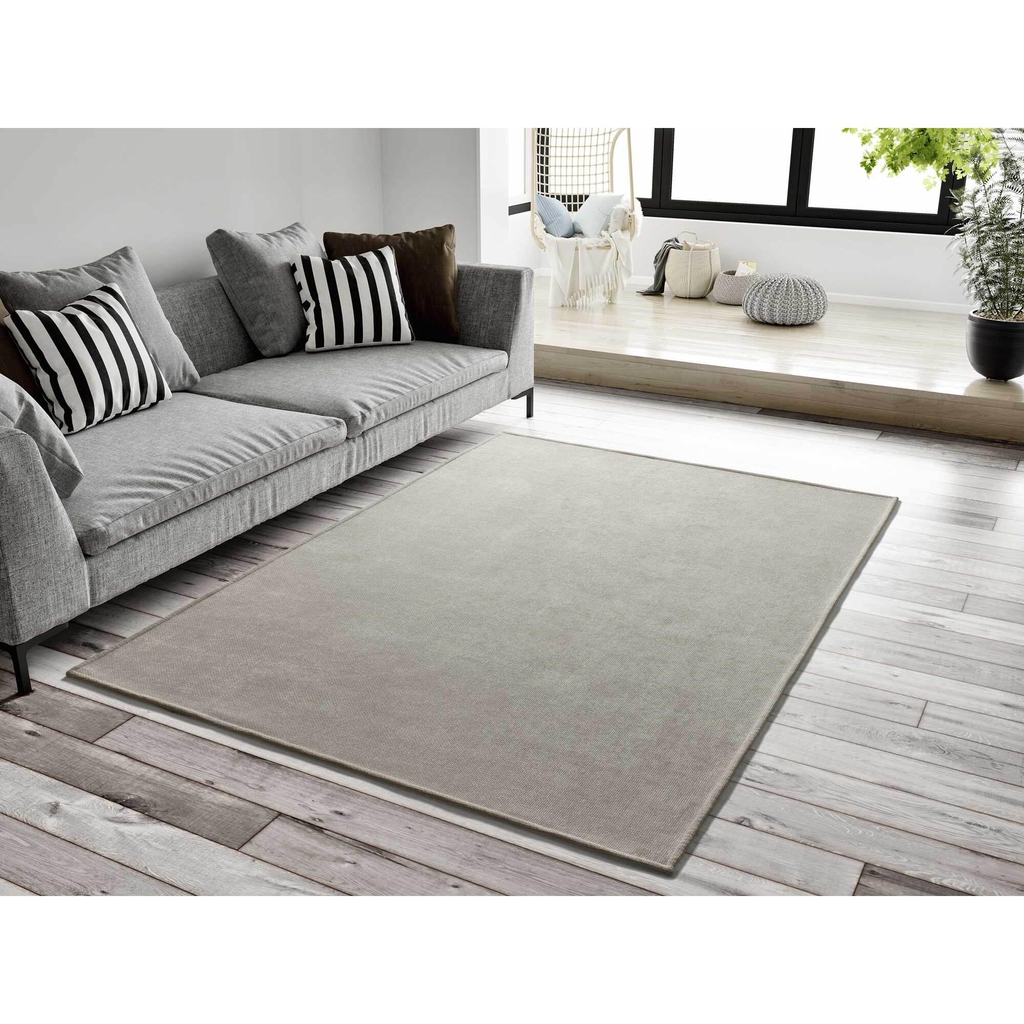 HARRIS Alfombra lisa lavable blanco, varias medidas disponibles