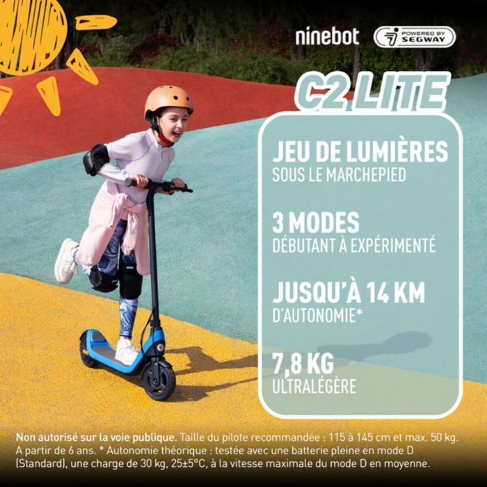 Trottinette électrique enfant NINEBOT C2 Lite