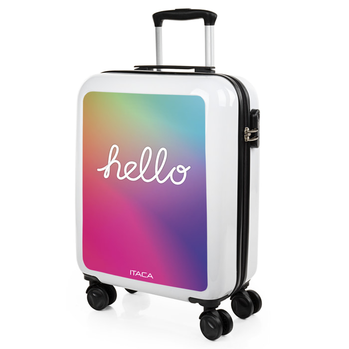 Maleta Pc Pequeña Itaca Base Blanco Blanco Hello