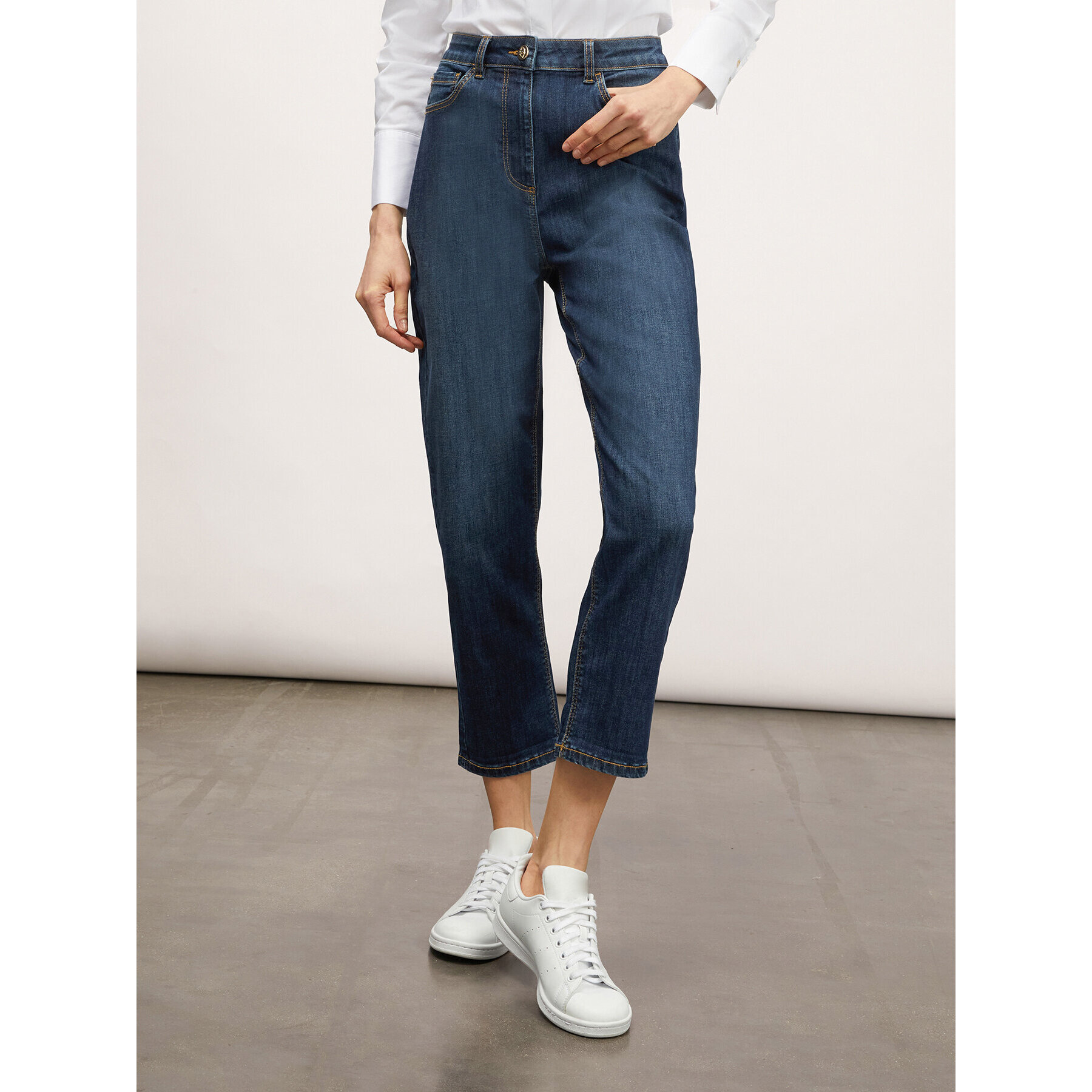 Motivi - Vaqueros relaxed fit Bella - Azul