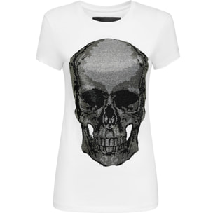 PHILIPP PLEIN T-Shirt Round Neck SKULL