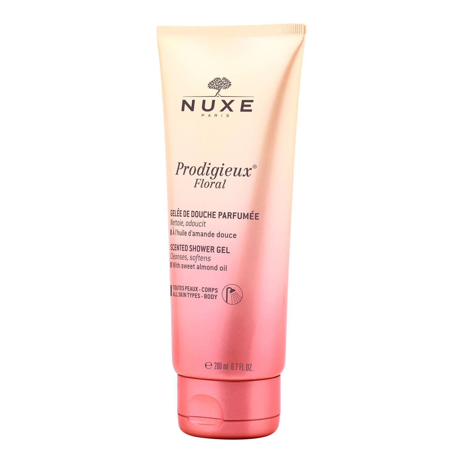 Gelée de Douche délicate Prodigieux®Floral - Prodigieux® - Toutes peaux - 200ml