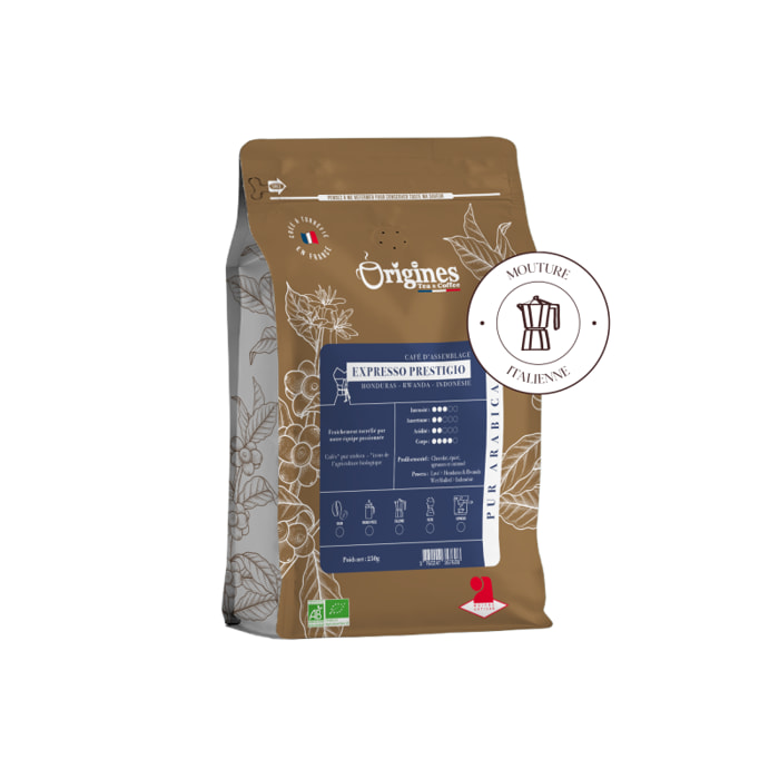 Café Bio - Expresso Prestigio - Italienne 250g