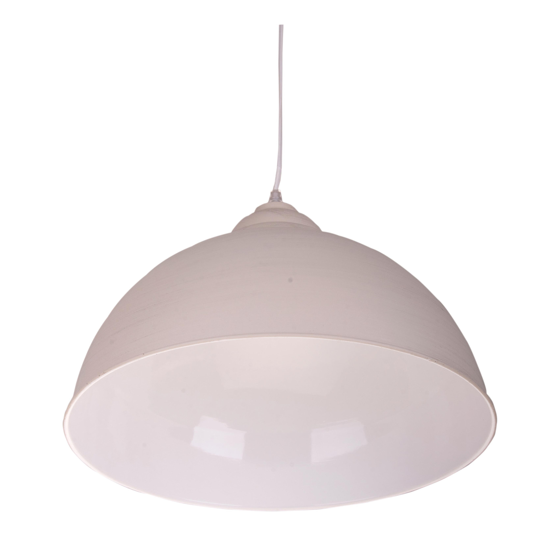 Lampadario. Altezza 41 Cm - Pezzi 1 - 41X27X41cm - Colore: beige - Bianchi Dino - Lampade E Lampadari