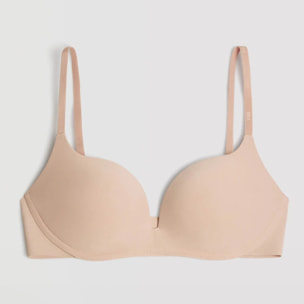 Reggiseno push-up senza ferretto, coppa B