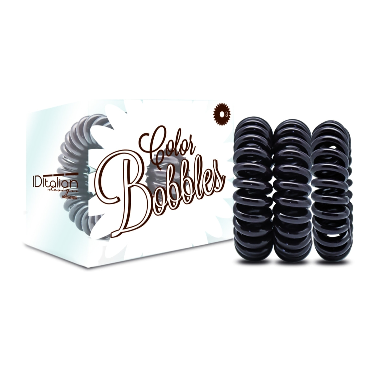 Elastique chic marronhypoallergénique, anti-marquage