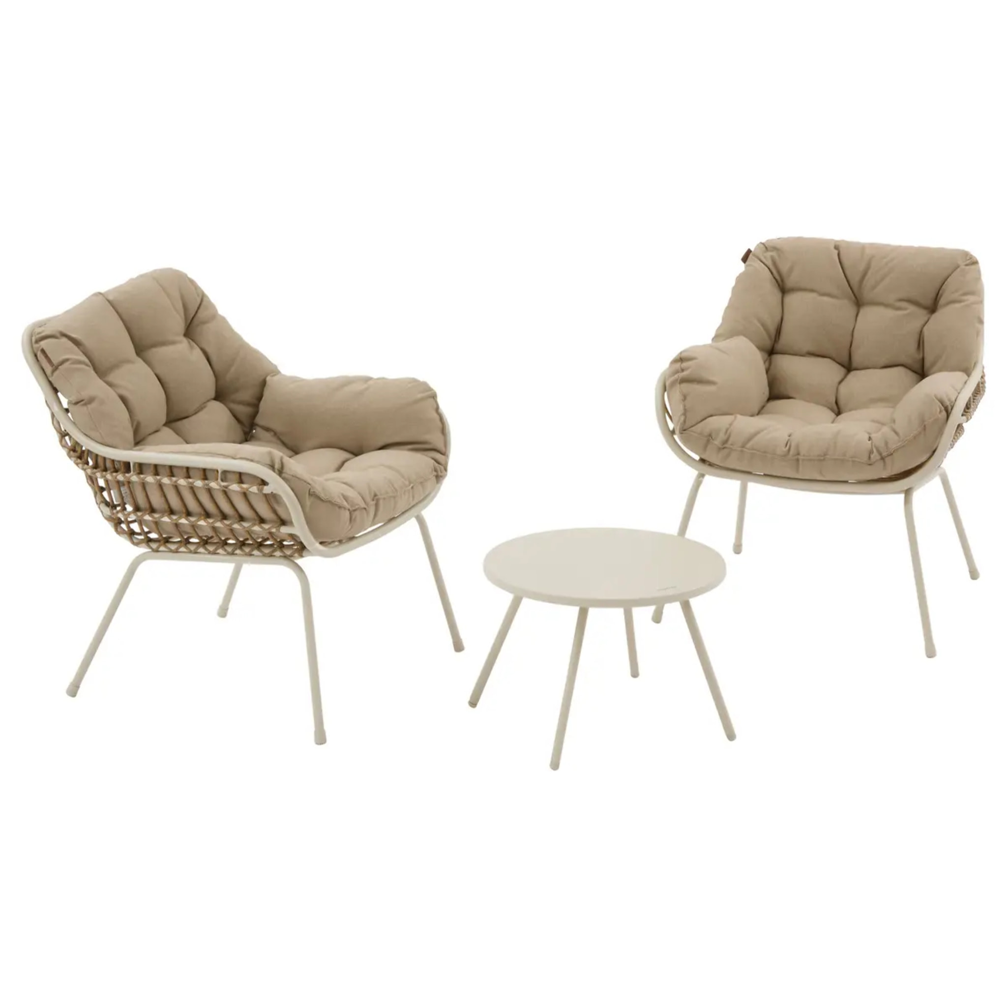 Salon duo Paopao 2 places argile