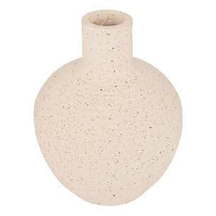Vase Ted Boule 33x33x43 cm Blanc