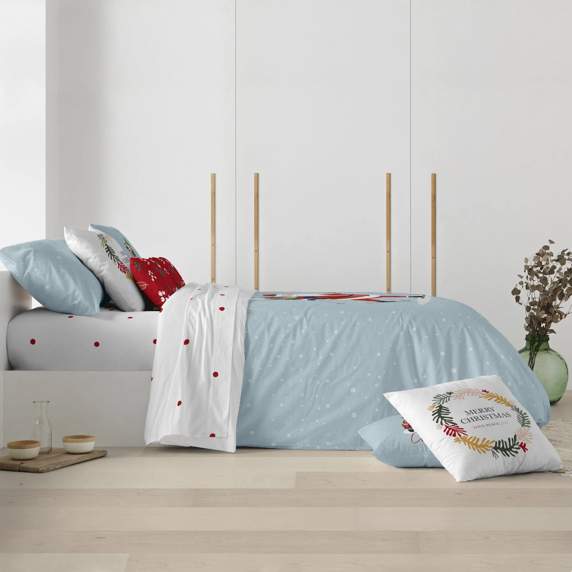 Housse de couette avec pressions 100% coton Laponia 48