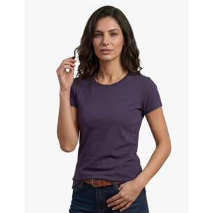 T-shirt Esercito a maniche corte blu donna