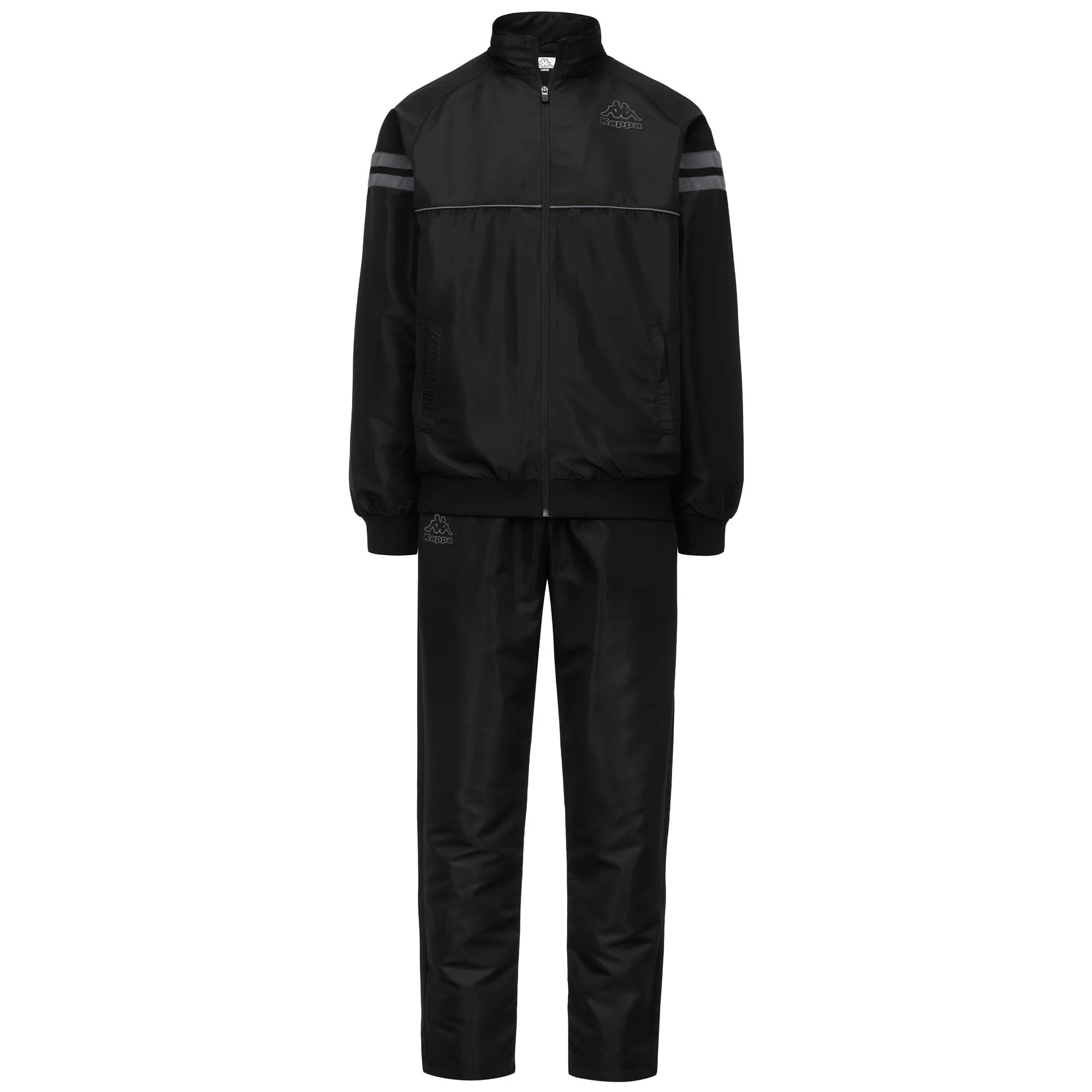 Kappa - Tute Sportive Uomo Nero - Logo Gronati
