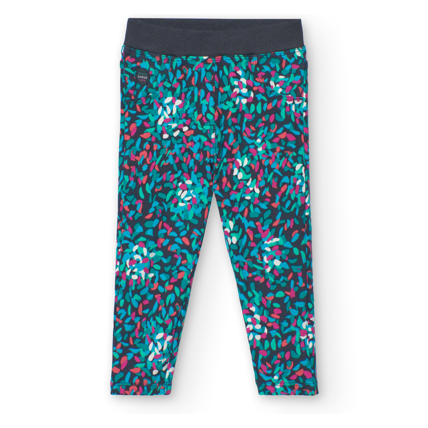 Pantalón felpa estampado de bebé -BCI