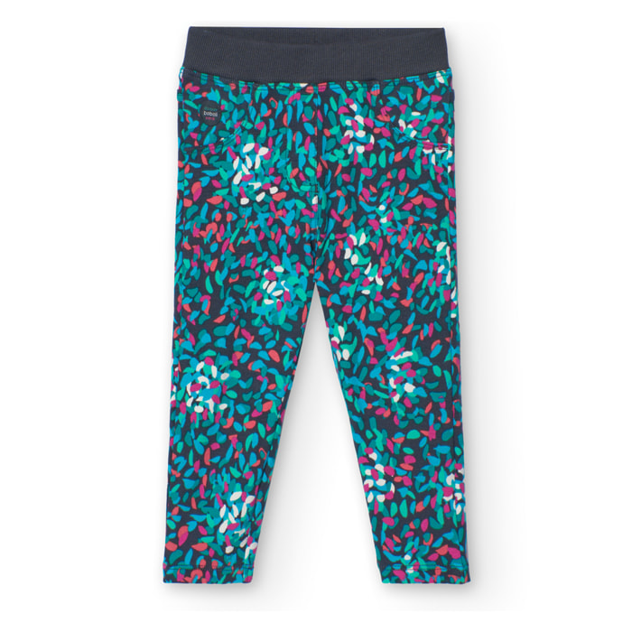 Pantalón felpa estampado de bebé -BCI
