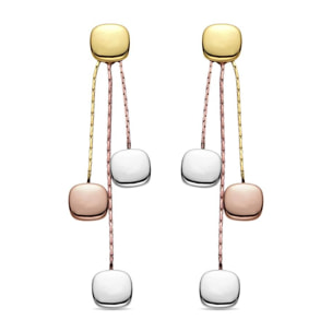 Pendientes Lux by Lux acabados oro 18k