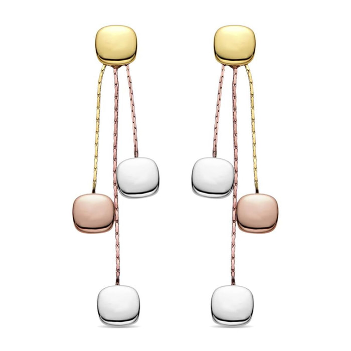 Pendientes Lux by Lux acabados oro 18k