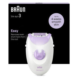 Braun Épilateur Silk-épil 3 - Violet