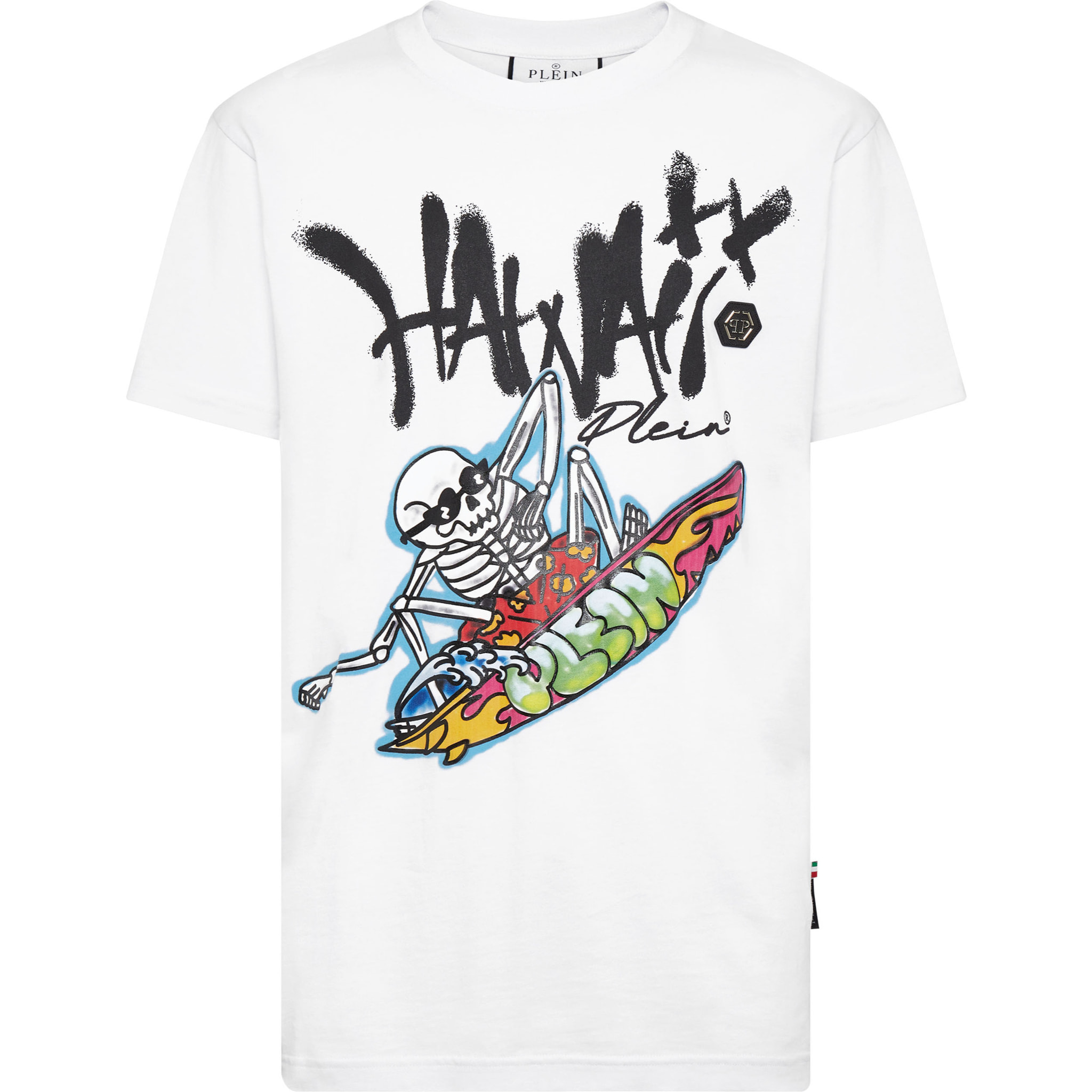 PHILIPP PLEIN T-Shirt Round Neck HAWAII