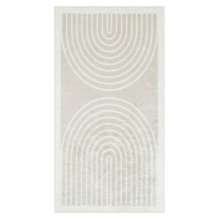 Tapis salon et chambre tissé motif géométrique VILI