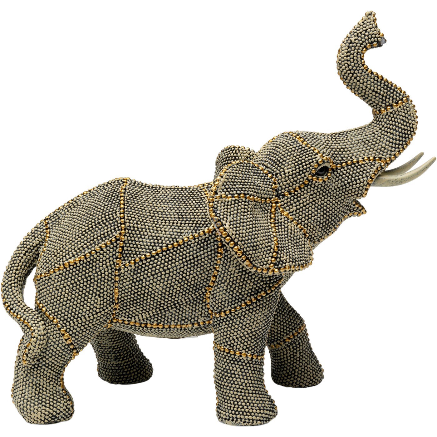 Déco éléphant perles 24cm Kare Design