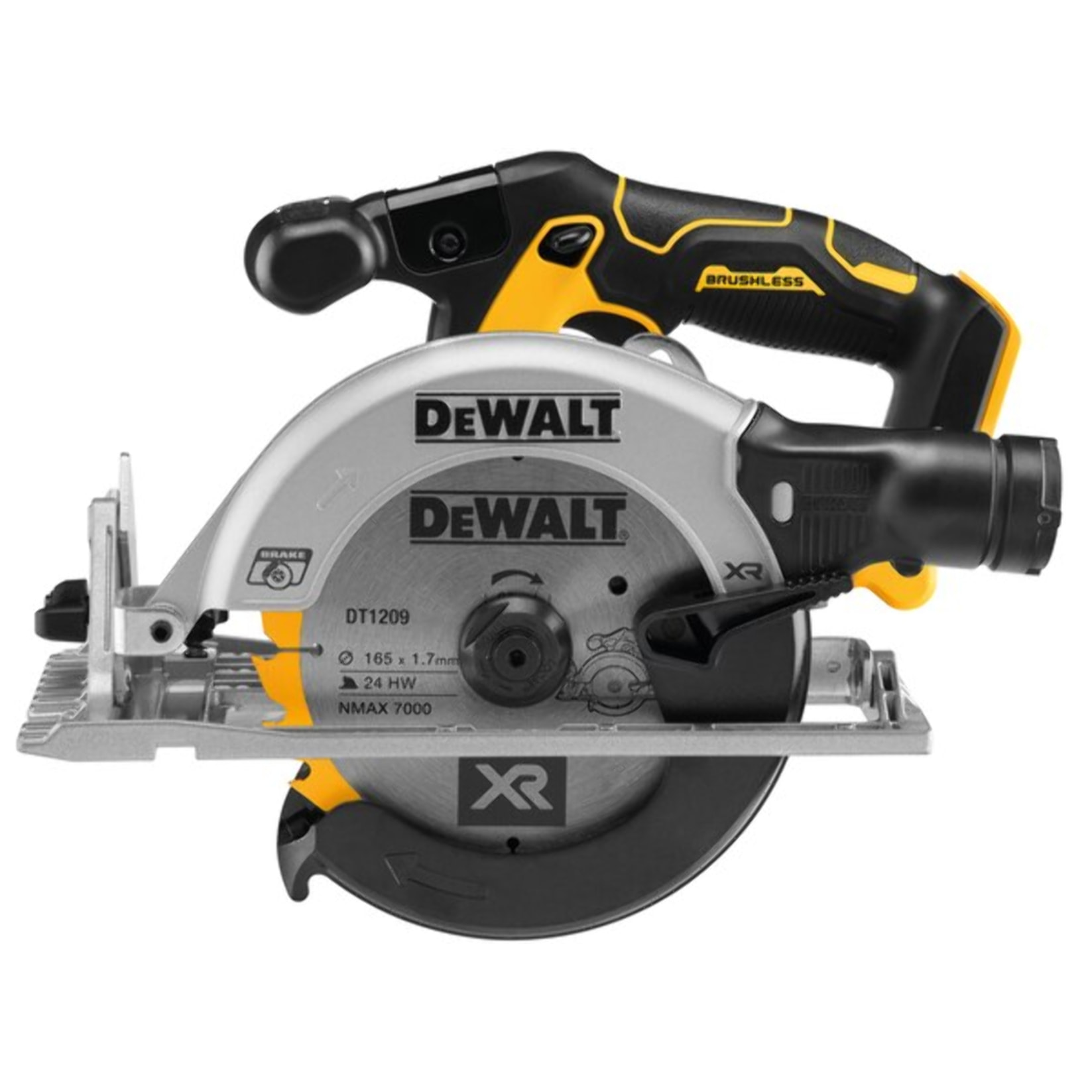 Scie circulaire 165 mm XR 18V DEWALT + coffret Tstak - DCS565NT-XJ