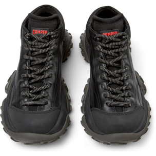 Botines - CAMPER Karst Trek - Negro - Cuero liso