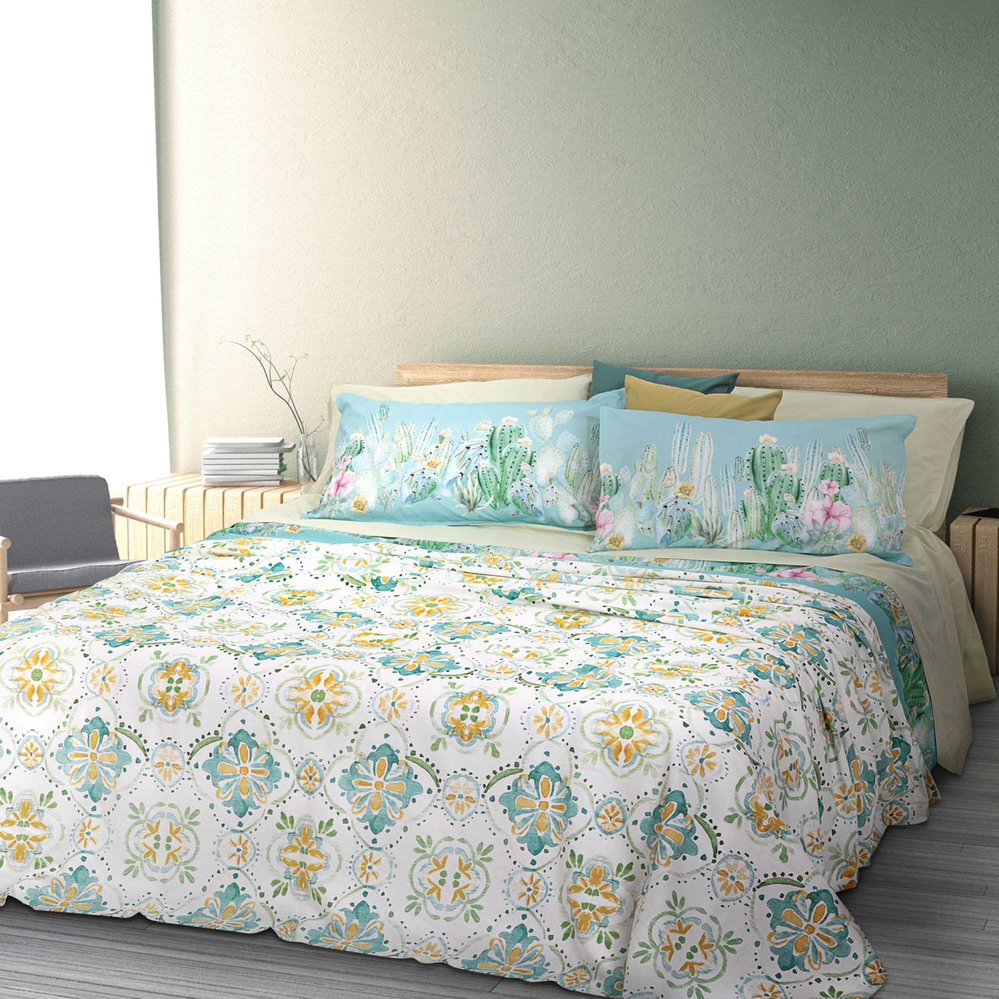 CASA ANVERSA Sicilia Copriletto in piquet singolo_170x270_Made in Italy