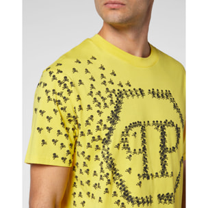 PHILIPP PLEIN T-Shirt Round Neck SKULL&BONES