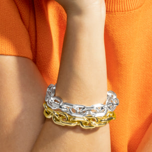 Pulsera acabado plata