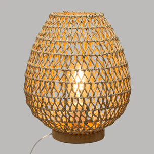 Lampe "Etel" beige H36cm