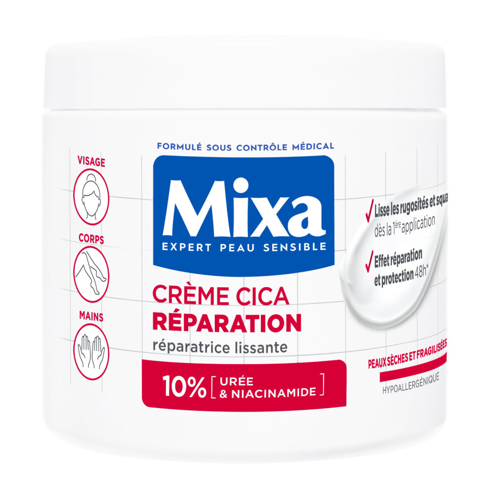 Mixa Crème Cica Reparation 400ml Lot 2