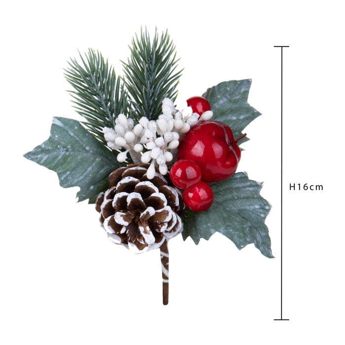 Pick natale - Pezzi 24 - 8xH16x9cm - Bianchi Dino SpA