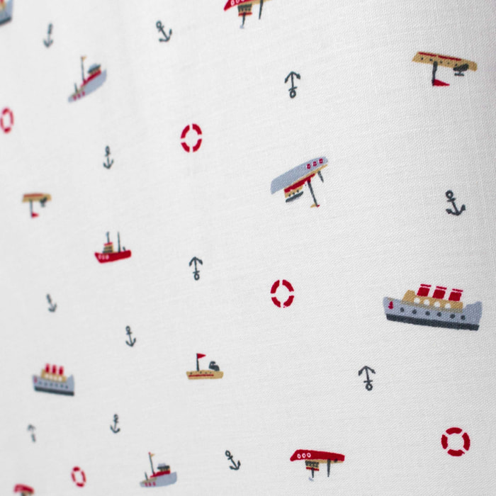 Copripiumino in cotone little ship single