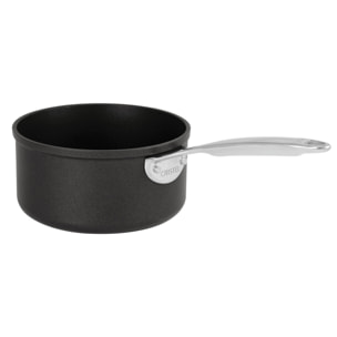 Casserole antiadhésive en aluminium avec couvercle