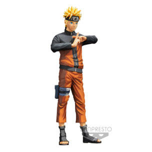 Naruto Shippuden Grandista Nero Uzumaki Naruto Figura 27cm Banpresto