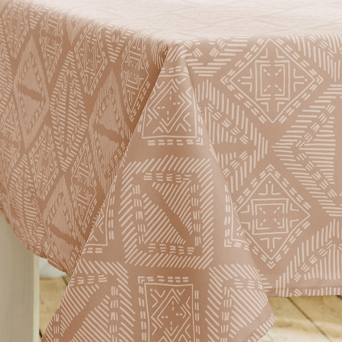 Nappe ovale Boho - Terracotta