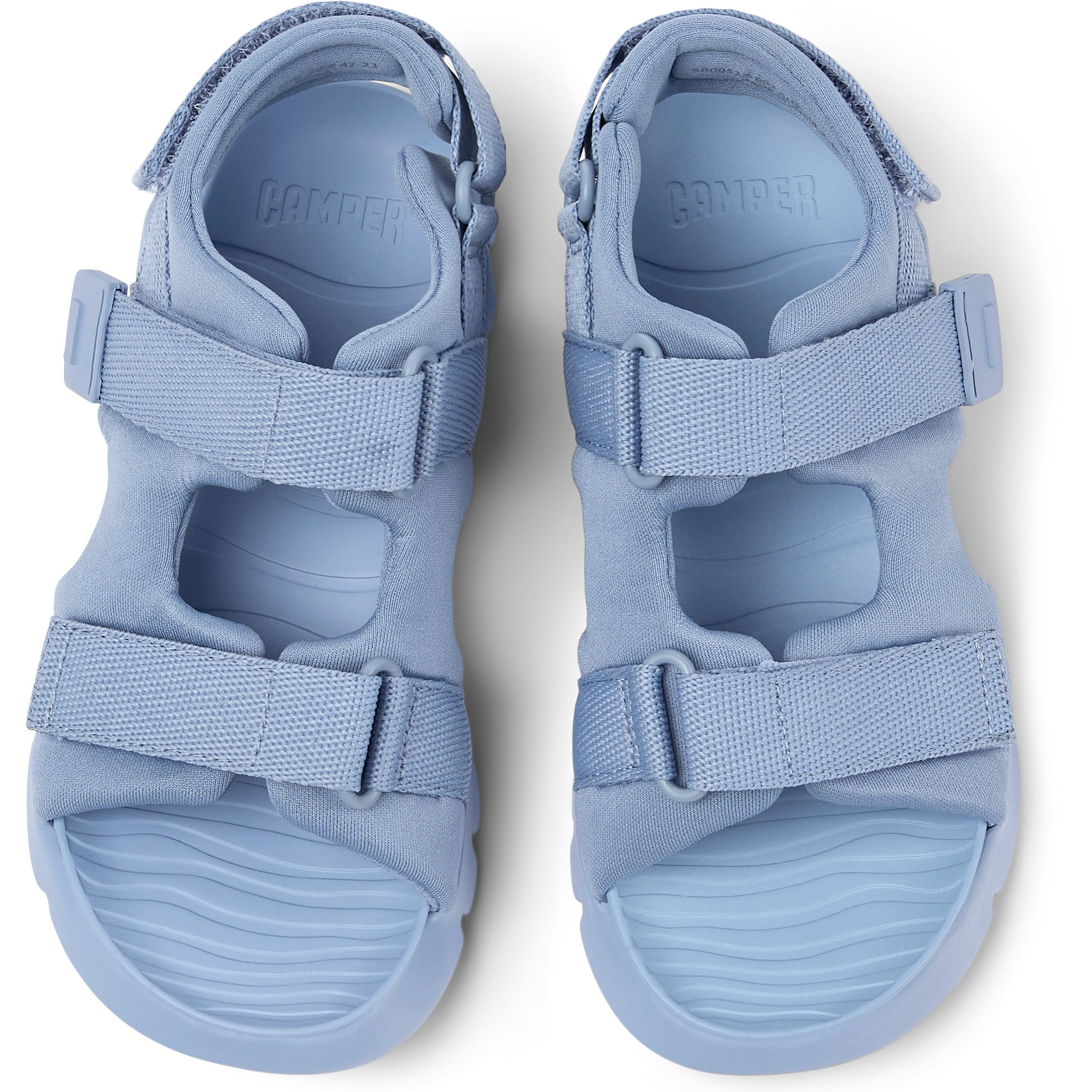 Sandalias - CAMPER Oruga - Azul - Textil técnico (poliéster reciclado)