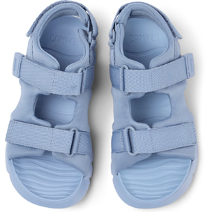 Sandalias - CAMPER Oruga - Azul - Textil técnico (poliéster reciclado)