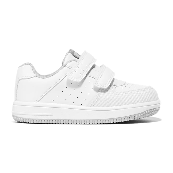 Zapatillas Deportivas Colegiales  Unisex Blanco / Gris Conguitos