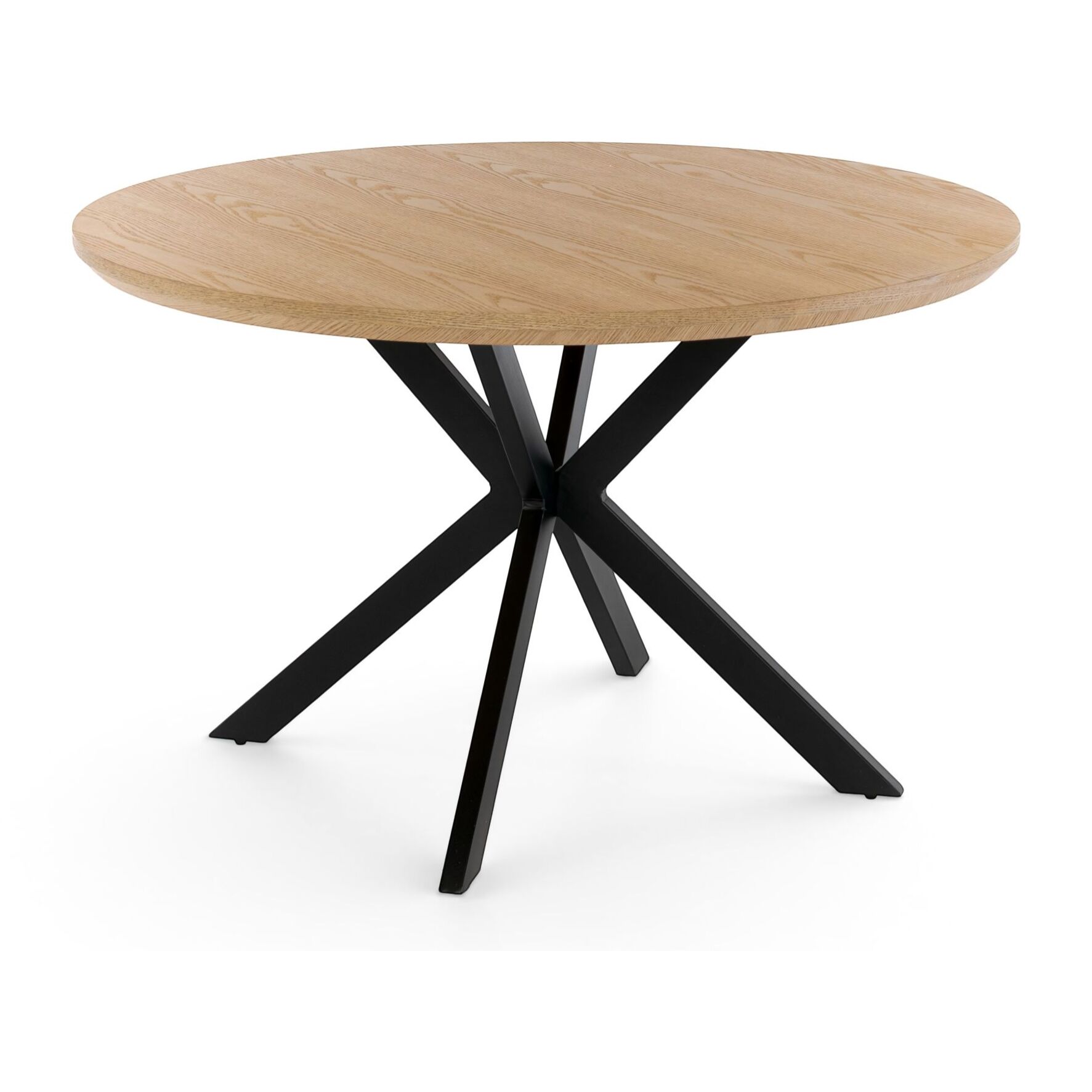 Tavolo rotondo GIRAGLIA in mdf finitura rovere
