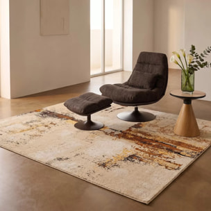 Tapis Dust 240x170cm doré Kare Design