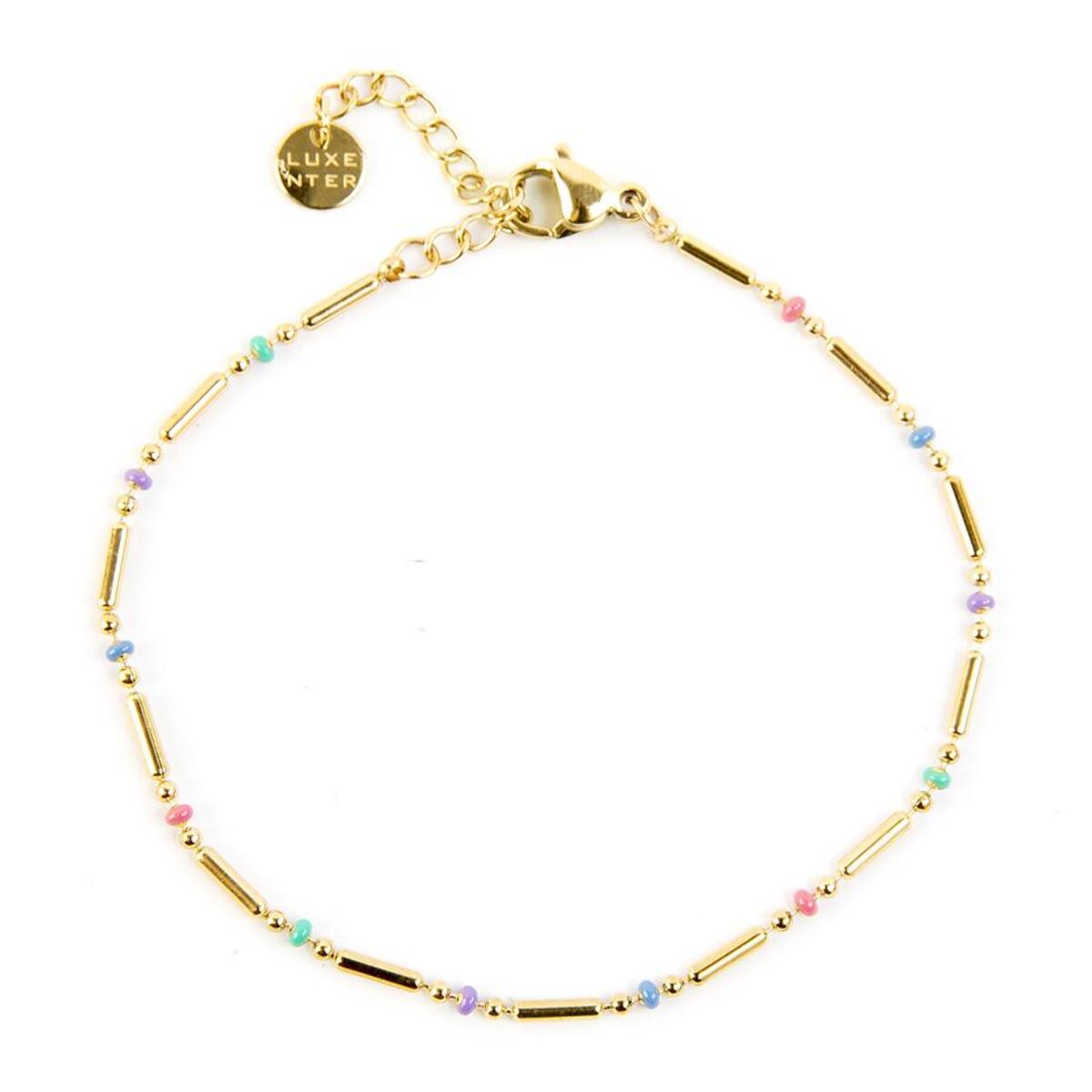 Pulsera Lux by Lux acabado oro 18k